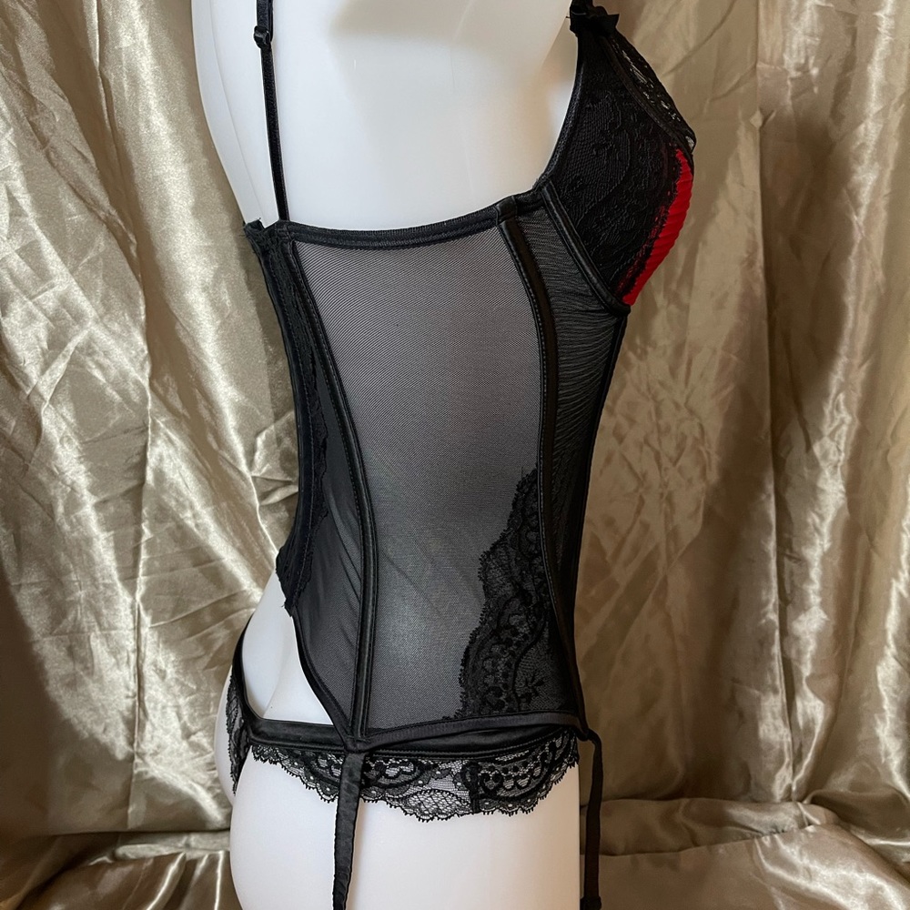 Honey Birdette Senorita Red Bustier - Picture 5 of 7